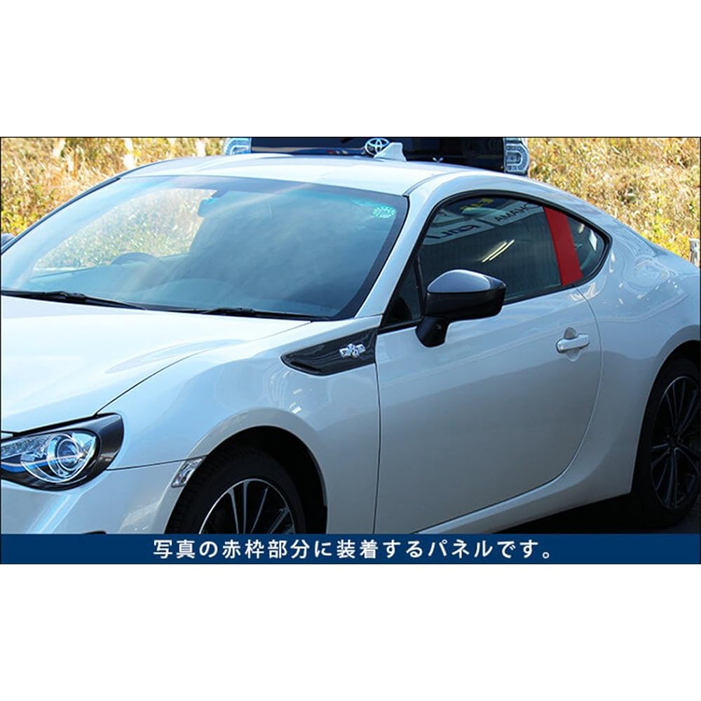 SecondStage Toyota 86 ZN6 Early Late Quarter Panel Carbon Style T155D1C