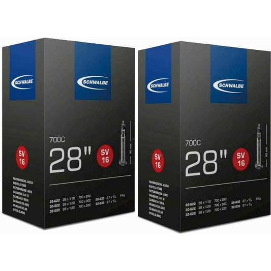 Set of 2 SCHWALBE 700 x 28/32C Tube Presta Valve 16SV [Parallel Import]