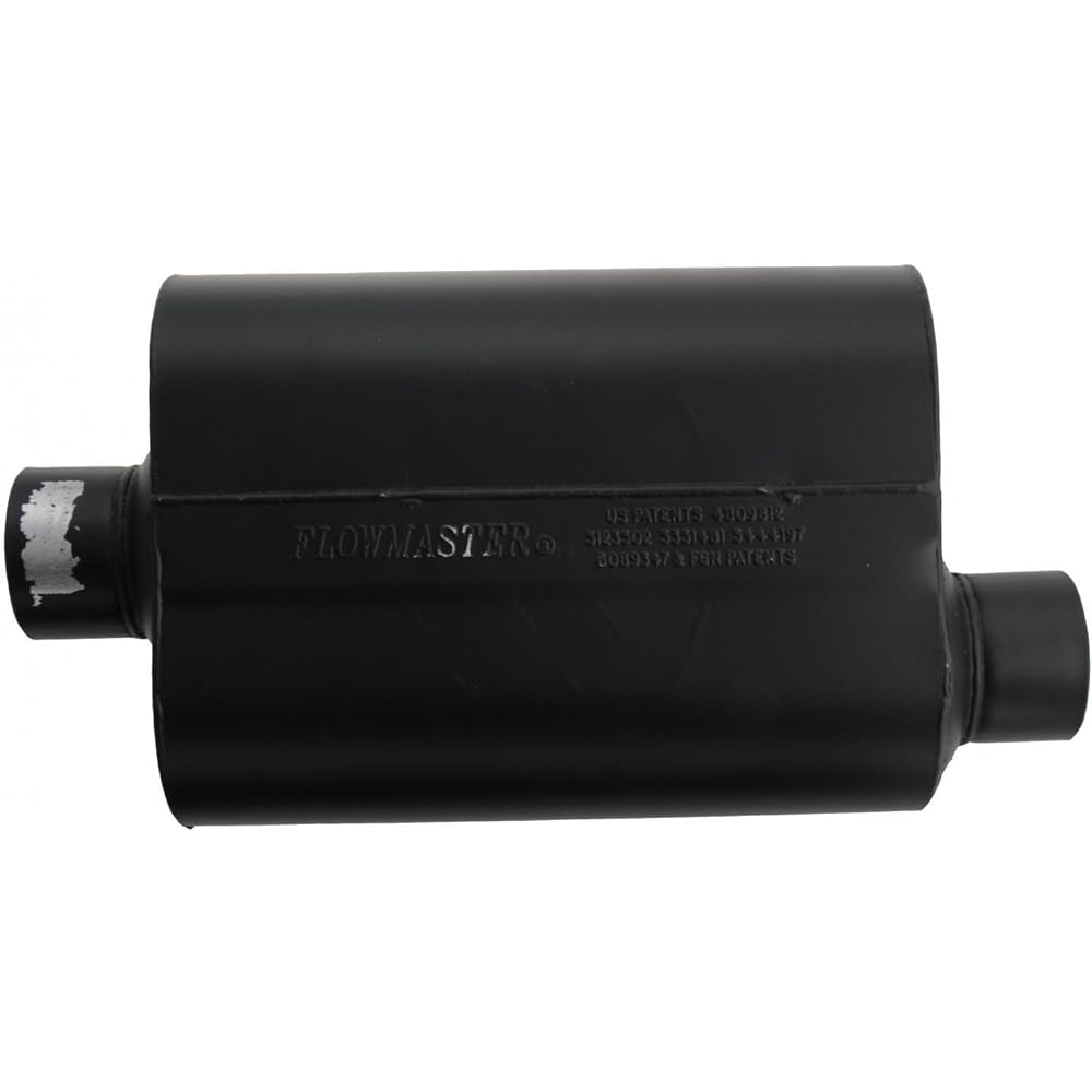 Flowmaster 953047 Super 40 Muffler - 3.00 Center IN / 3.00 Offset OUT - Aggressive Sound