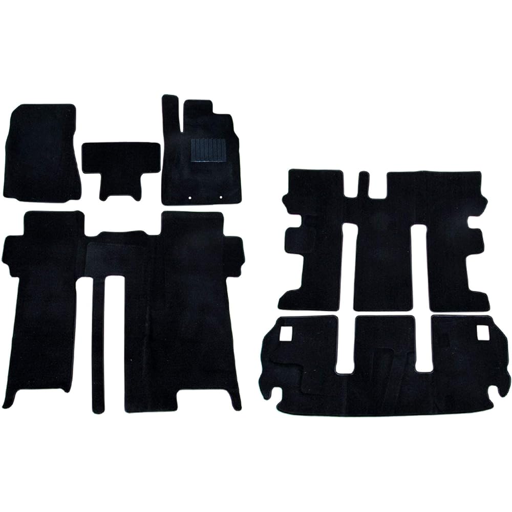 BRIGHTZ Delica D:5 CV floor mat for 8 passengers 6PC [FLOOR-MAT-037] CV1W CV2W CV4W CV5W CV1 CV2 CV4 CV5 V1 V2 V3 V4 V5 1 2 3 4 5 D5 Delica D:5 D:5 D5 Delica D: