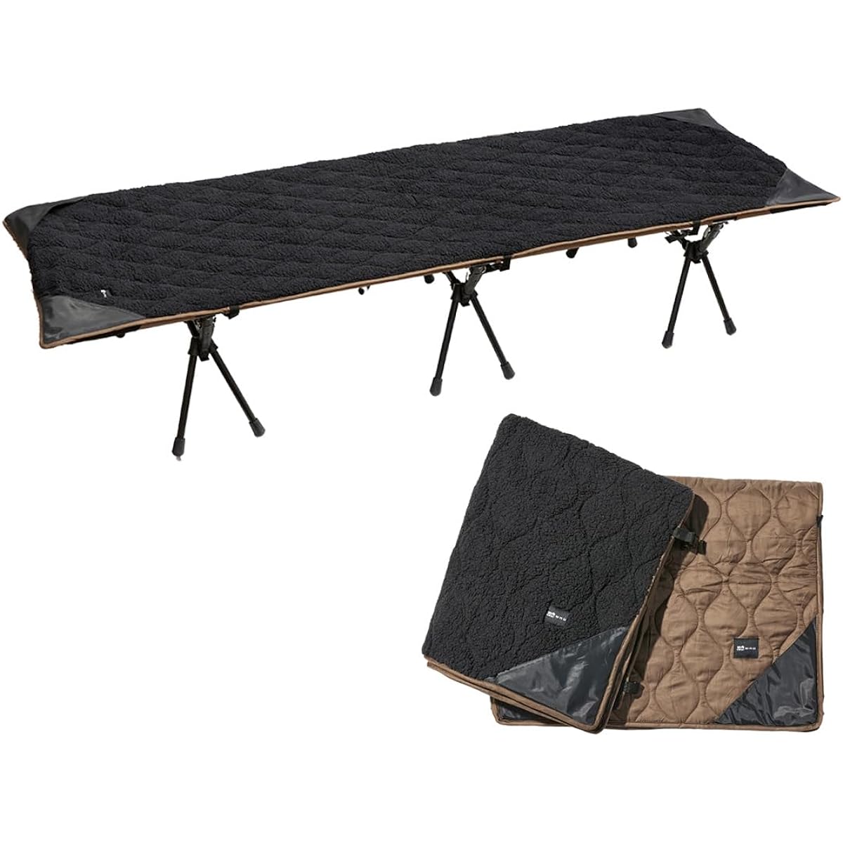 WAQ Reversible Cot Blanket Reversible Cot Blanket Cot Blanket Cot Cover Reversible Blanket Washable Winter Camping Outdoor Water Repellent