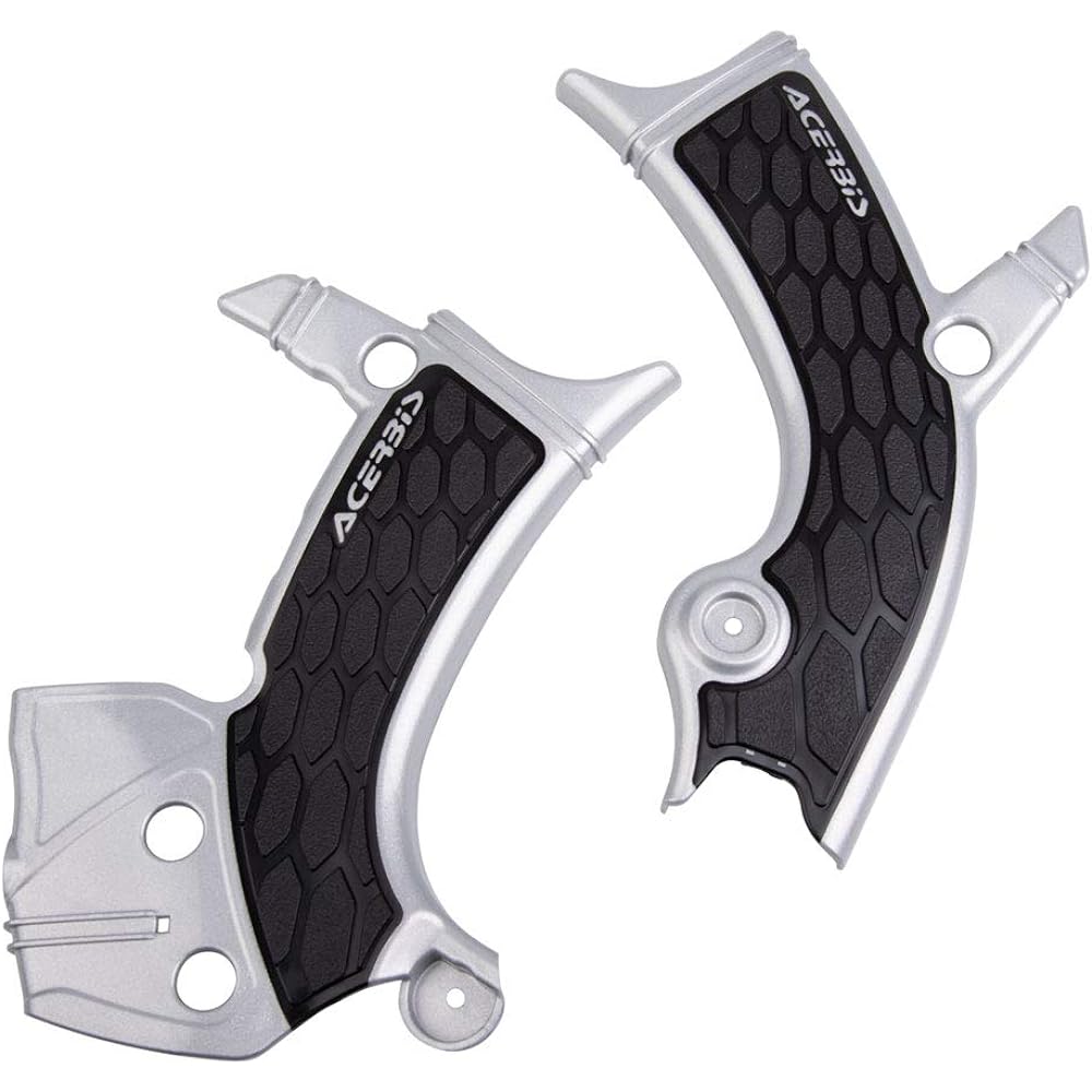 Acerbis 26894-11015 X-Grip Frame Guard Silver/Black