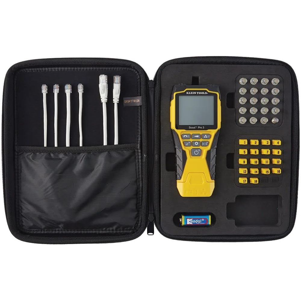 Klein Tools VDV770-126 Replacement Carrying Case for Scout Pro 3 Series Testers and Locator Remotes, Black