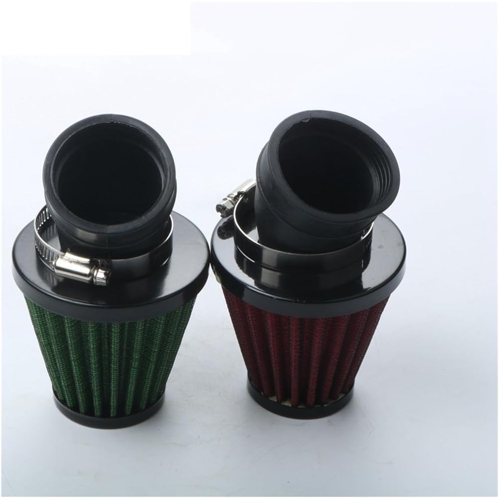 Motorcycle bleacher filter Motocross air filter cleaner 45 degrees