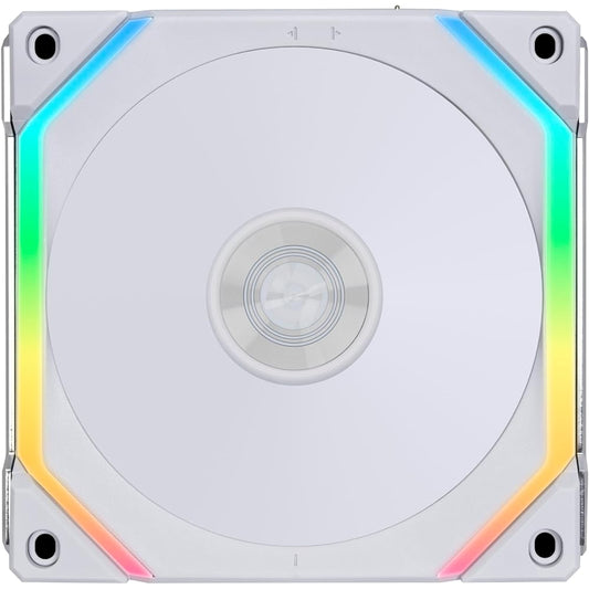 LIANLI Case Fan "UNI FAN" Series UNIFAN SL120 V2 REVERSE BLADE White Blade Reversal Model Compatible with "L-CONNECT 3" Japanese Authorized Distributor Product