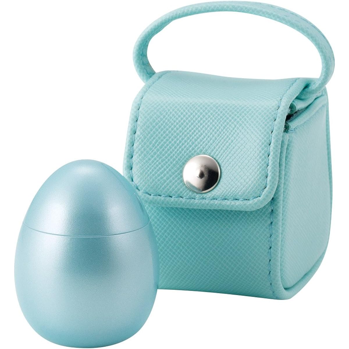 Soul Petit Pot Mini Urn Portable Popo Pearl Blue Brass Mini Urn 770 For Ashes On Hand Memorial Service Mobile Pouch Light Blue