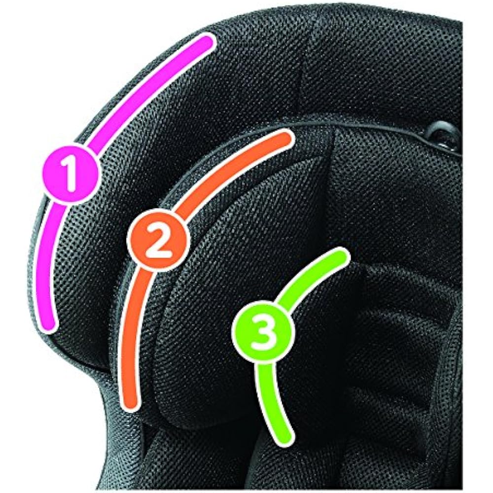 LEAMAN ISOFIX Fixed Child Seat Newborn to 4 years old Restilo ISOFIX Black 0 months~