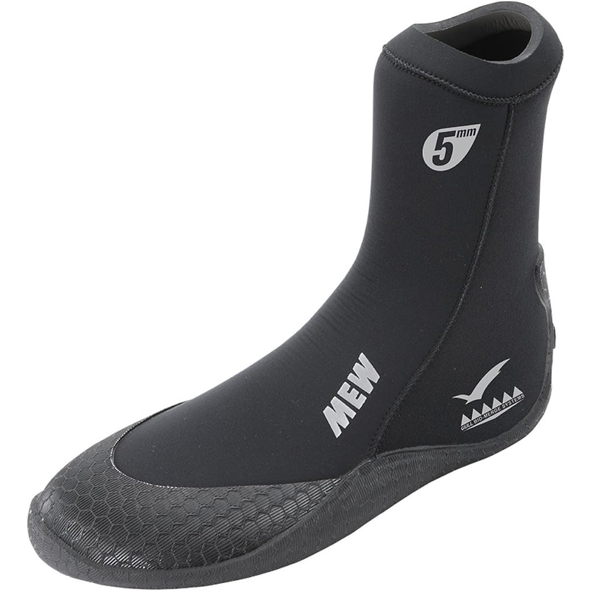GULL 5MM Mu Boots II: Black (Black/22)