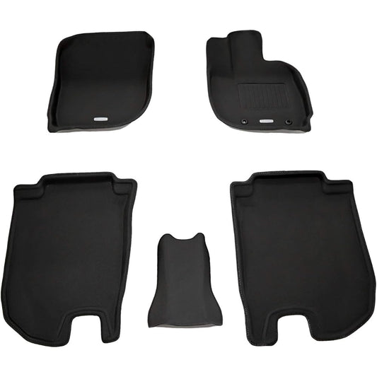 Clazzio Floor Mat 3D Type Set for 1 Vezel/Vezel Hybrid RU1~4 H25/12~R3/4 NEW Rubber Type Black EH-2010 [5EEHB2010K]