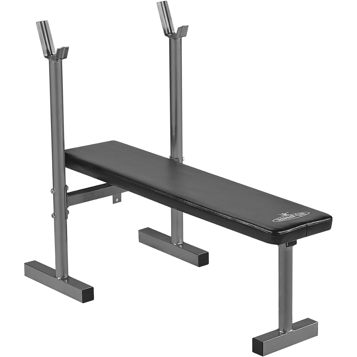 IRONMAN CLUB Press Bench IMC-10 Foldable Home Use Silver x Black