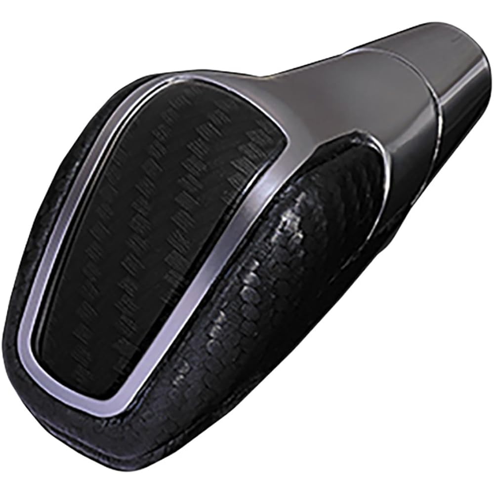 LANBO Shift Knob Prius 50 ZVW50 ZVW55 Customized Parts Dress Up Black Leather Black Carbon Style 6mm Replacement Parts Accessories LSK06R-2