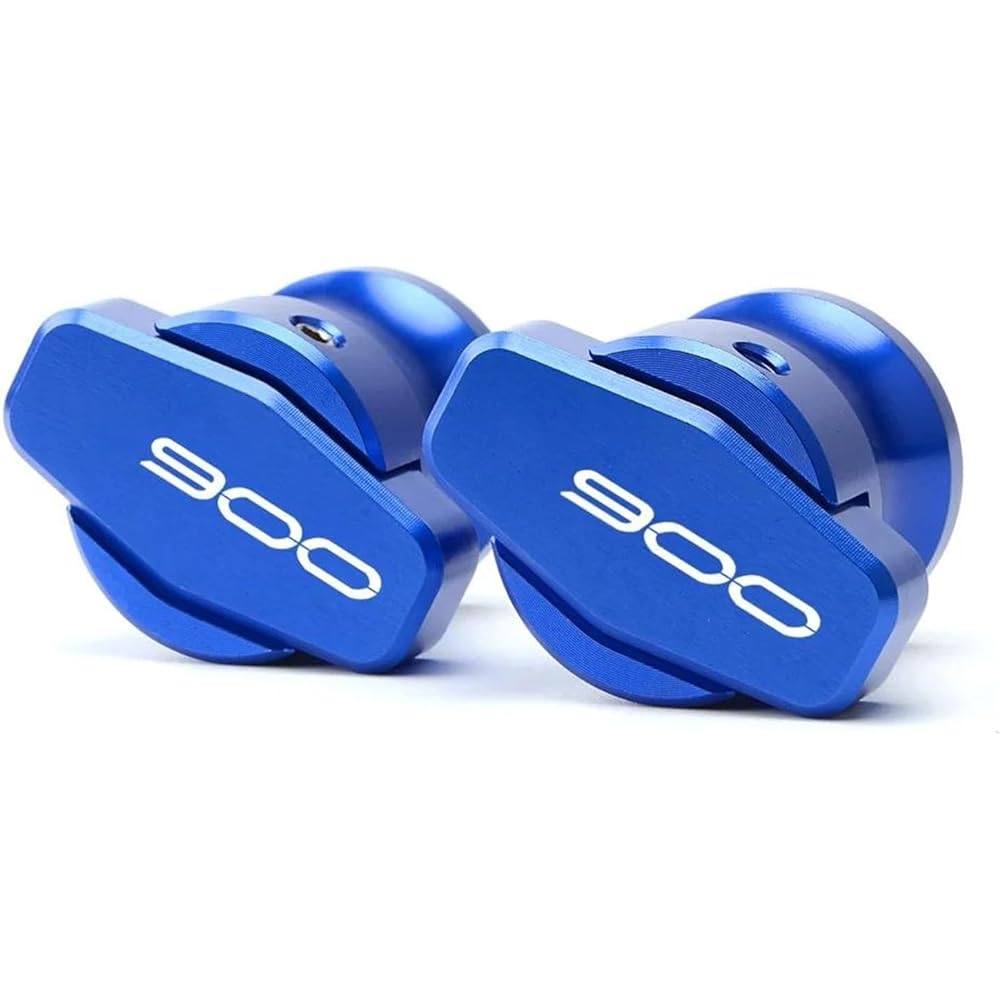 Bike Stand Screw Slider 8mm Motorcycle Accessories CNC Aluminum Swing Arm Spool Stand Screw Slider For Z900 2017 2018 Z900 (Color: Blue)