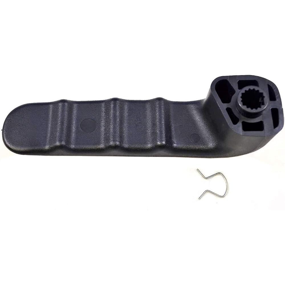 PT Auto Warehouse GM-2901A-RR Inner sliding door handle black black passenger seat side