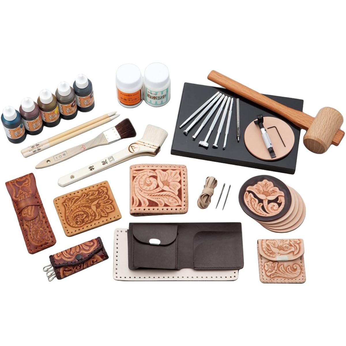 Kyoshin L Leather Craft Basic Set 1155001 55001