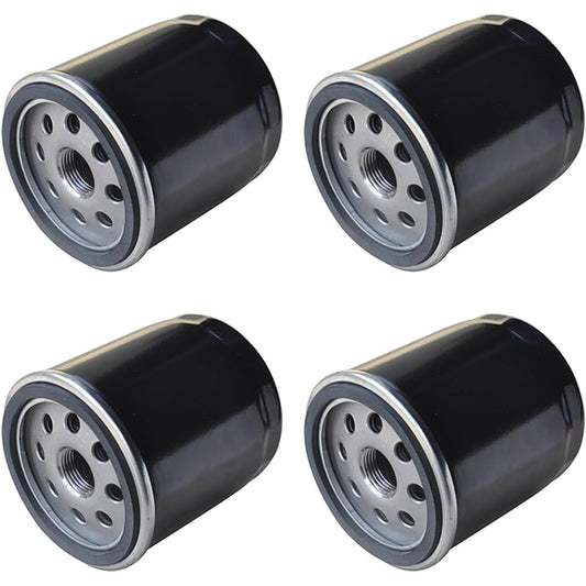 4pcs Motorcycle Oil Filter Compatible with FLSTSE CVO Softail Convertible 10-12 FLTC-UI Electra Glide Ultra Classic 00, chen1 mall