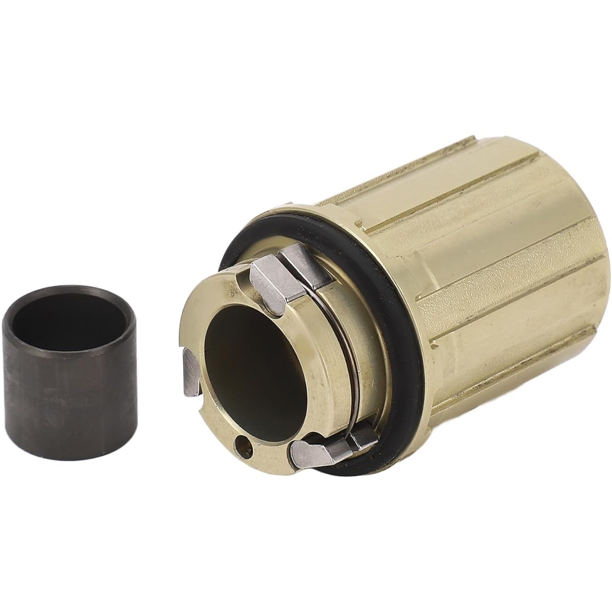 11 Speed Freehub Body, 2 Bearing Bicycle Freehub Body 15mm Hole Diameter Corrosion Resistant Aluminum Alloy for Mountain Road Bike