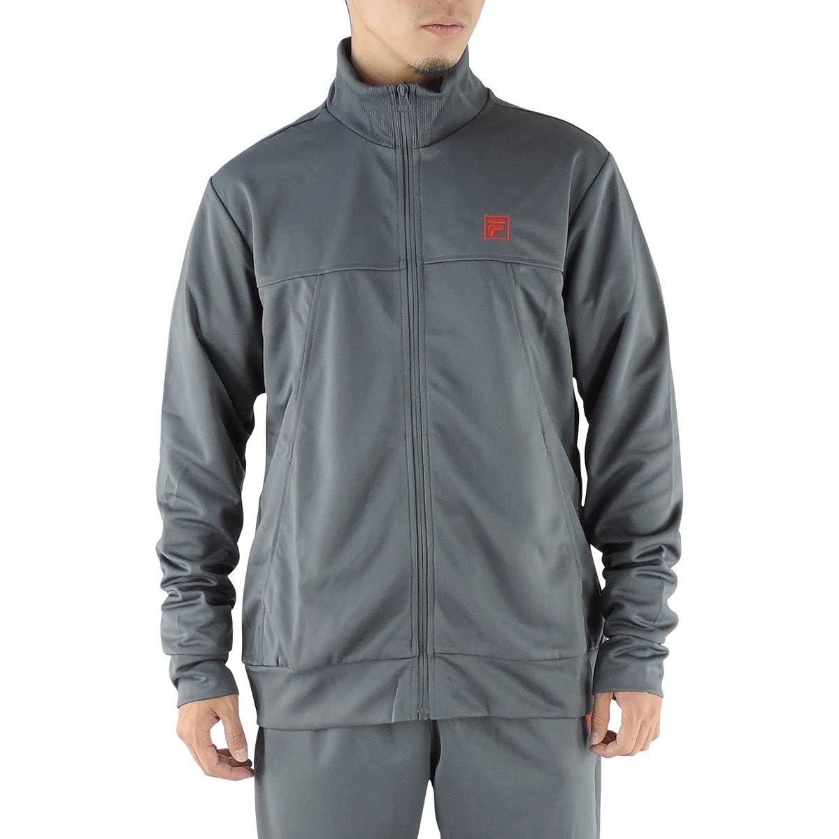 [Fila] RUNNING M Tops Jersey Stand Jacket Men's