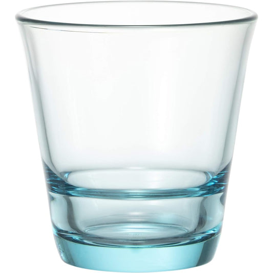 Toyo Sasaki Glass Tumbler Spash Free Glass Made in Japan Dishwasher Safe (Sold in Case) Aqua Blue Approx. 210ml P-52103HS-AQ-JAN 60 pieces