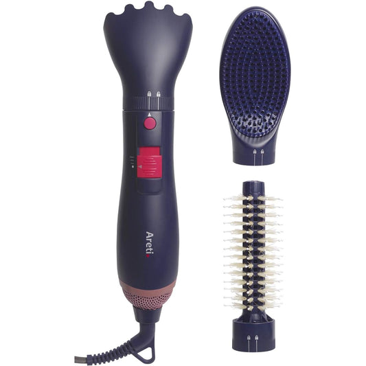Areti Curl Dryer Negative Ion Brush Type Dryer Attachment Hair Dryer d1710IDG Volume Styler