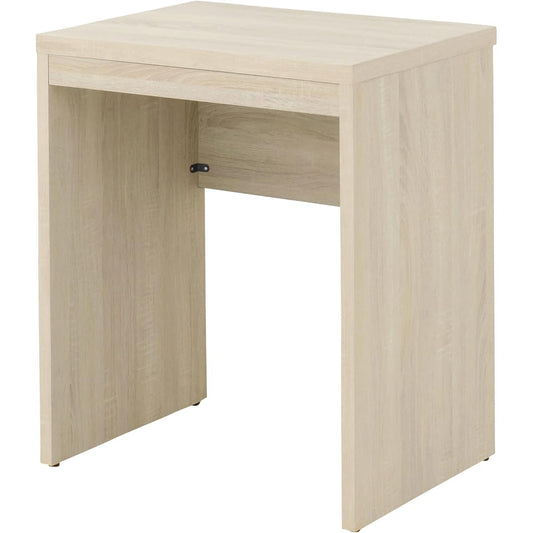 Sato Sangyo TIFFY Desk Work Desk Width 60cm Depth 45cm Height 72cm Compact Wooden Simple Oak White TF72-60DS IV