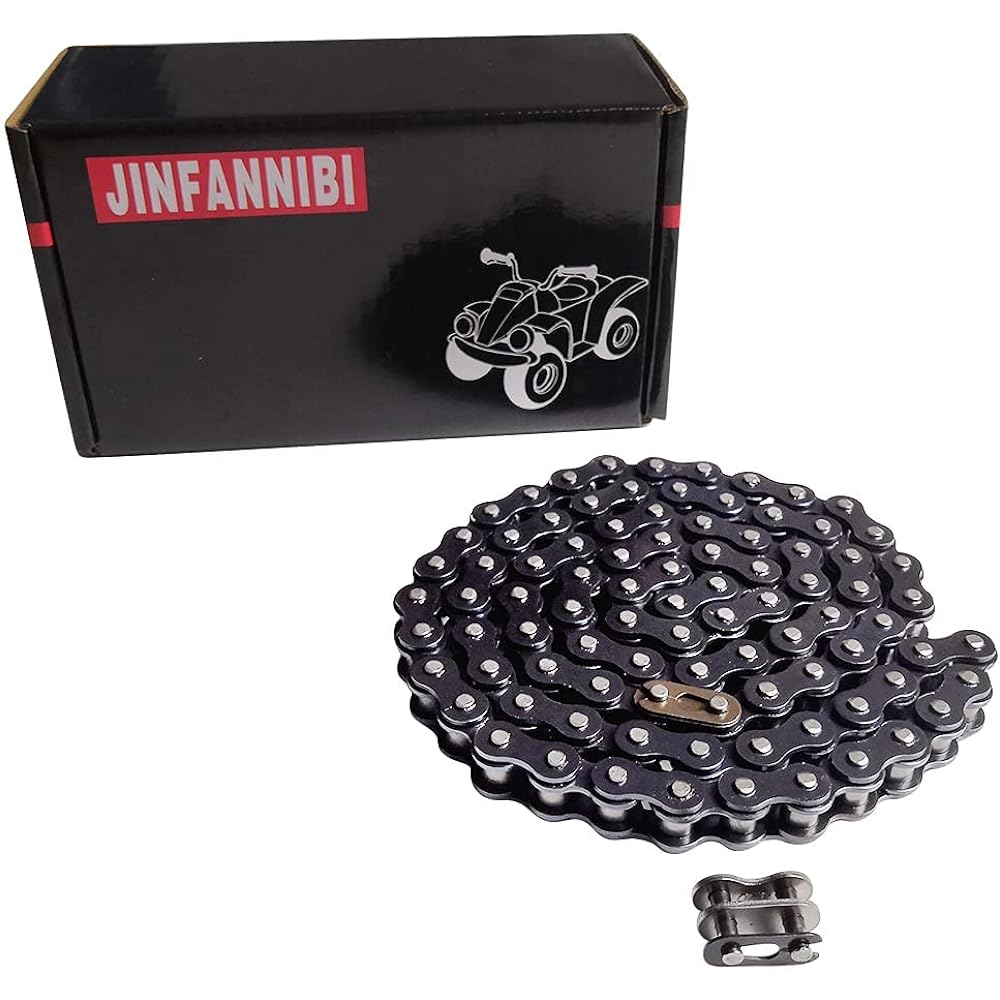 JINFANNIBI 420 Drive Chain 90 Link Connection Master Link