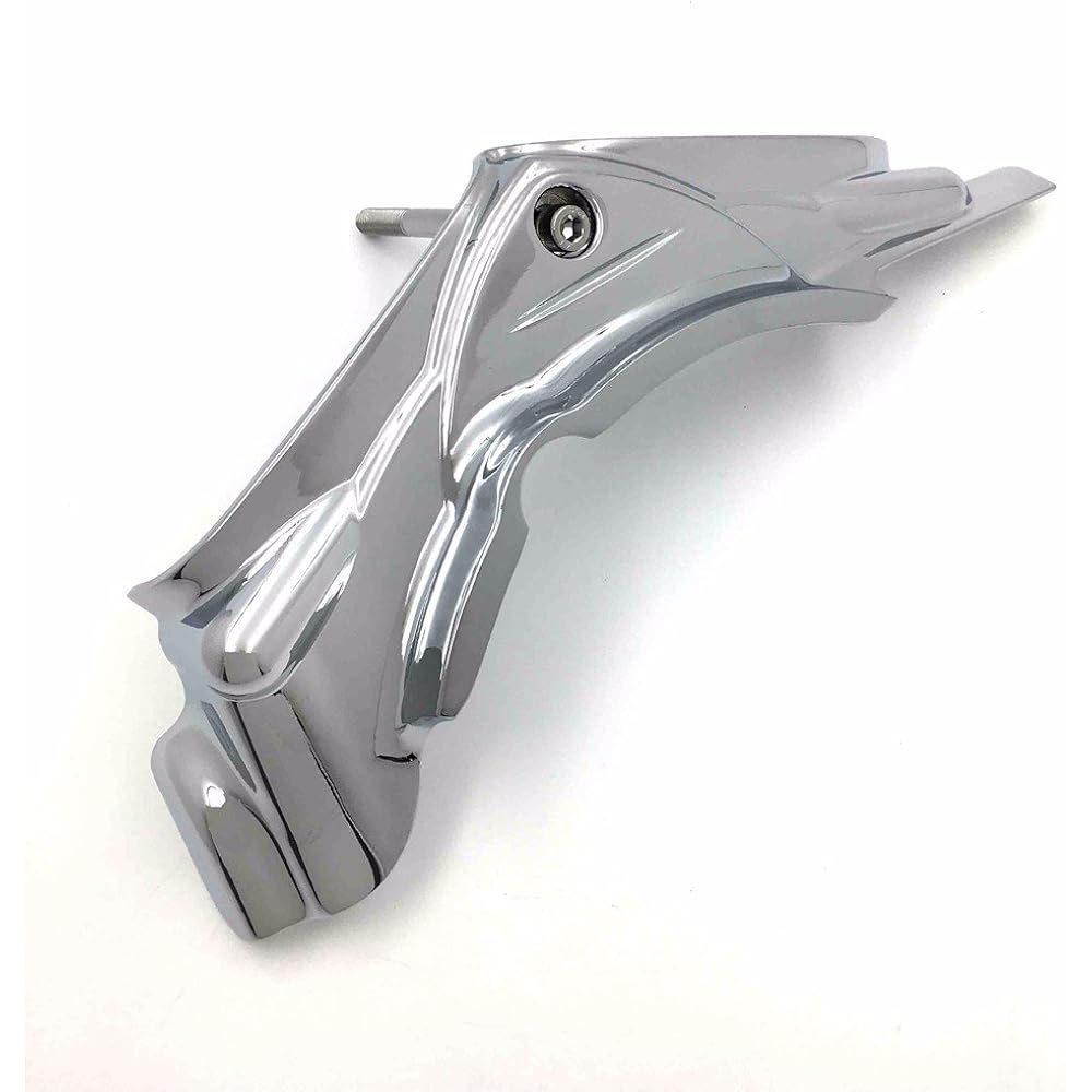 XKH-Chrome Cylinder Base Cover Compatible with 2007-2016 Electra Glide Road Glide Road King Street Glide Trike / 2006-2017 Dyna Model [B01M59CPWT]