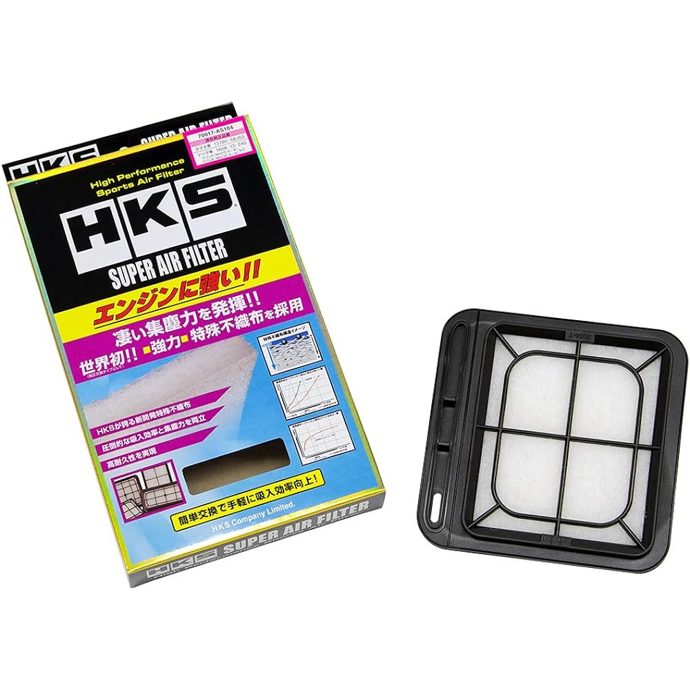 HKS Super Air Filter MR Wagon MF22S Palette MK21S Lapin HE22S Wagon R MH23S MH22S MH21S 70017-AS104 Air Cleaner 70017-AS104