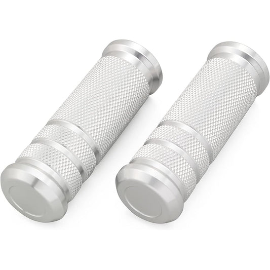 Daytona Motorcycle Step Monkey/Gorilla etc. Aluminum Step End Non-Penetrating Fat Type 25810 Silver