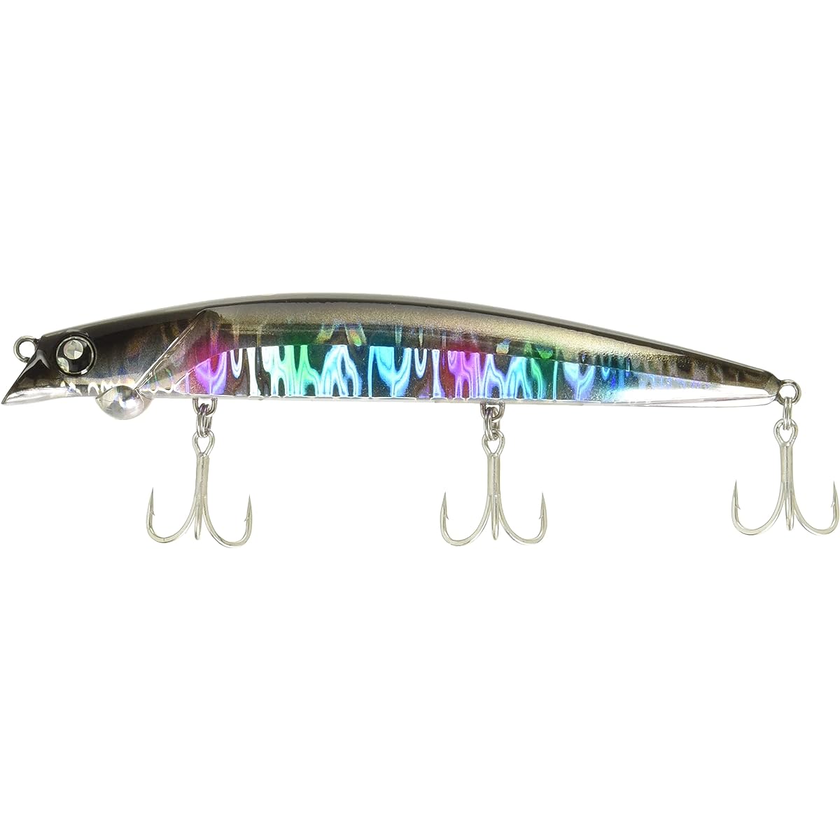 Valley Hill Minnow Garuru 132F #09 Black Can. Lure