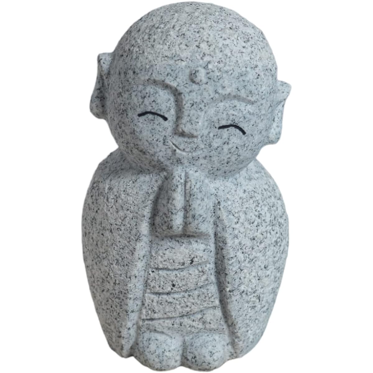 Cinsault Cute Healing Jizo Figurine Granite H10.7cm W7.3cm D6.3cm 750g GZ39