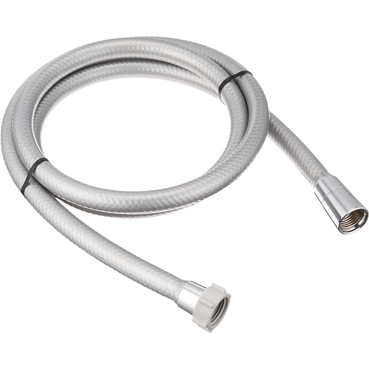 LIXIL INAX Shower Hose Metallic Silver Hose 1.6m A-4215-16