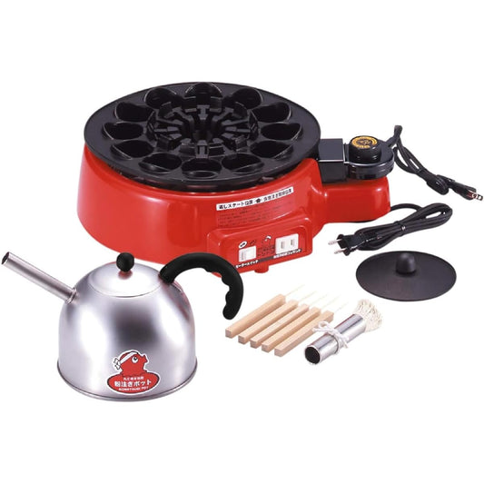 Sugiyama Metal MT.CEDAR Automatic Return Type Takoyaki Machine Takoyaki Factory Tonton KS-2614