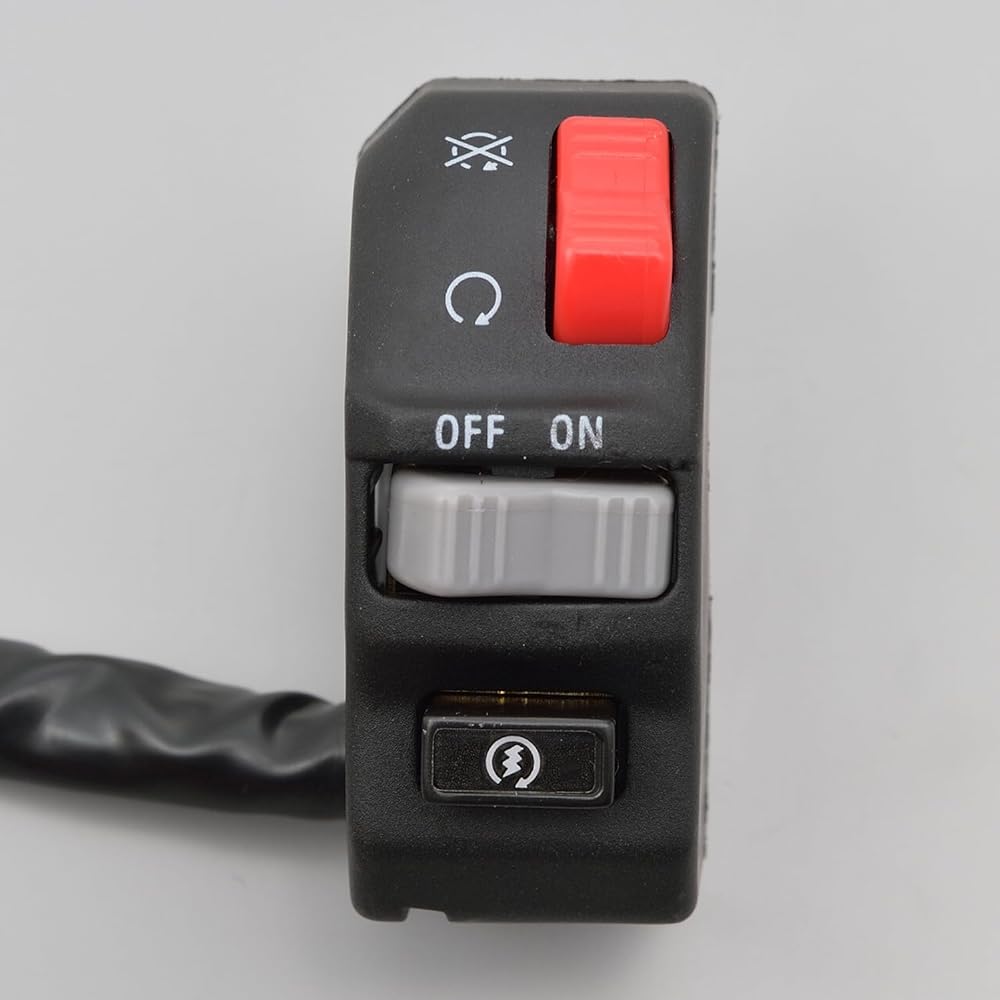 Daytona Motorcycle Collective Switch φ22.2 Handle Clamp Right Side Only (Kill Switch/ON-OFF General Switch/Cell Switch) 70193