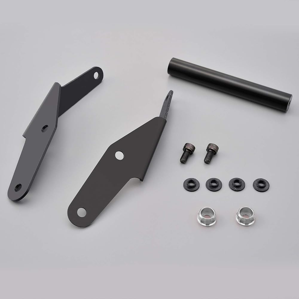 Daytona Motorcycle Screen Clamp Bar for VERSYS-X 250 Screen Mount Bar Holder Ash Silver 16806