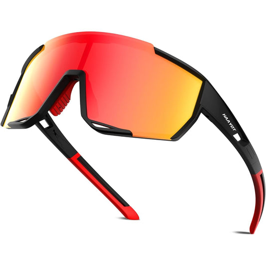 Sports sunglasses, polarized lenses, bicycle, ultra-lightweight TR90, men's, women's, unisex sunglasses, UV400 UV protection, mountain climbing, fishing, baseball, golf, running, driving, motorcycle, tennis, skiing