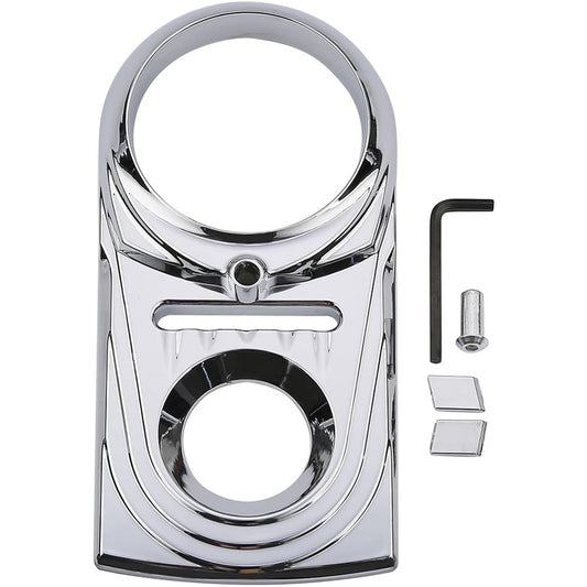 Huili – jphome Chrome Dash Panel insa-tokaba- Harley Dyna Softail My Fat,