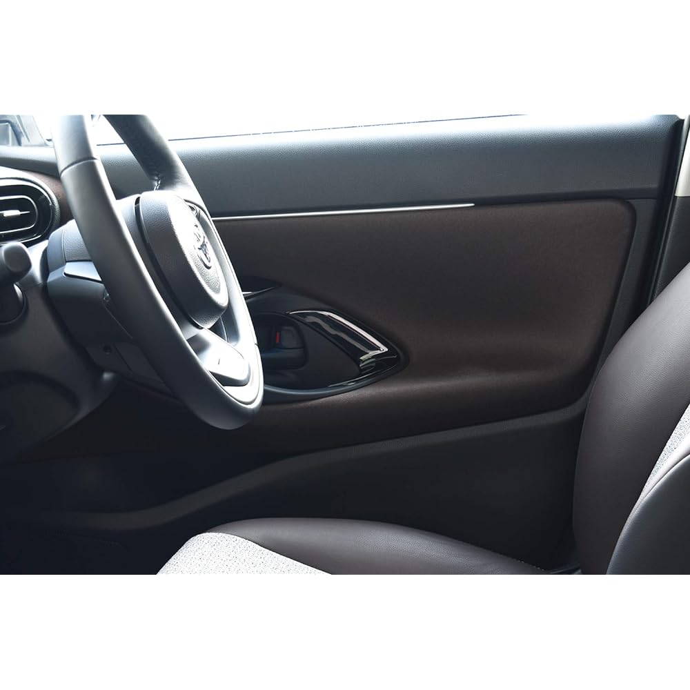 SecondStage Toyota Yaris Door Bezel Panel Piano Black/T561BLK
