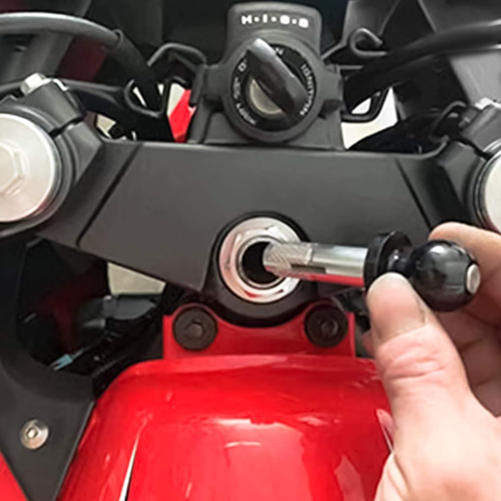 16-20mm York Stem/Fork Stem mount base 1 inch ball for motorcycles