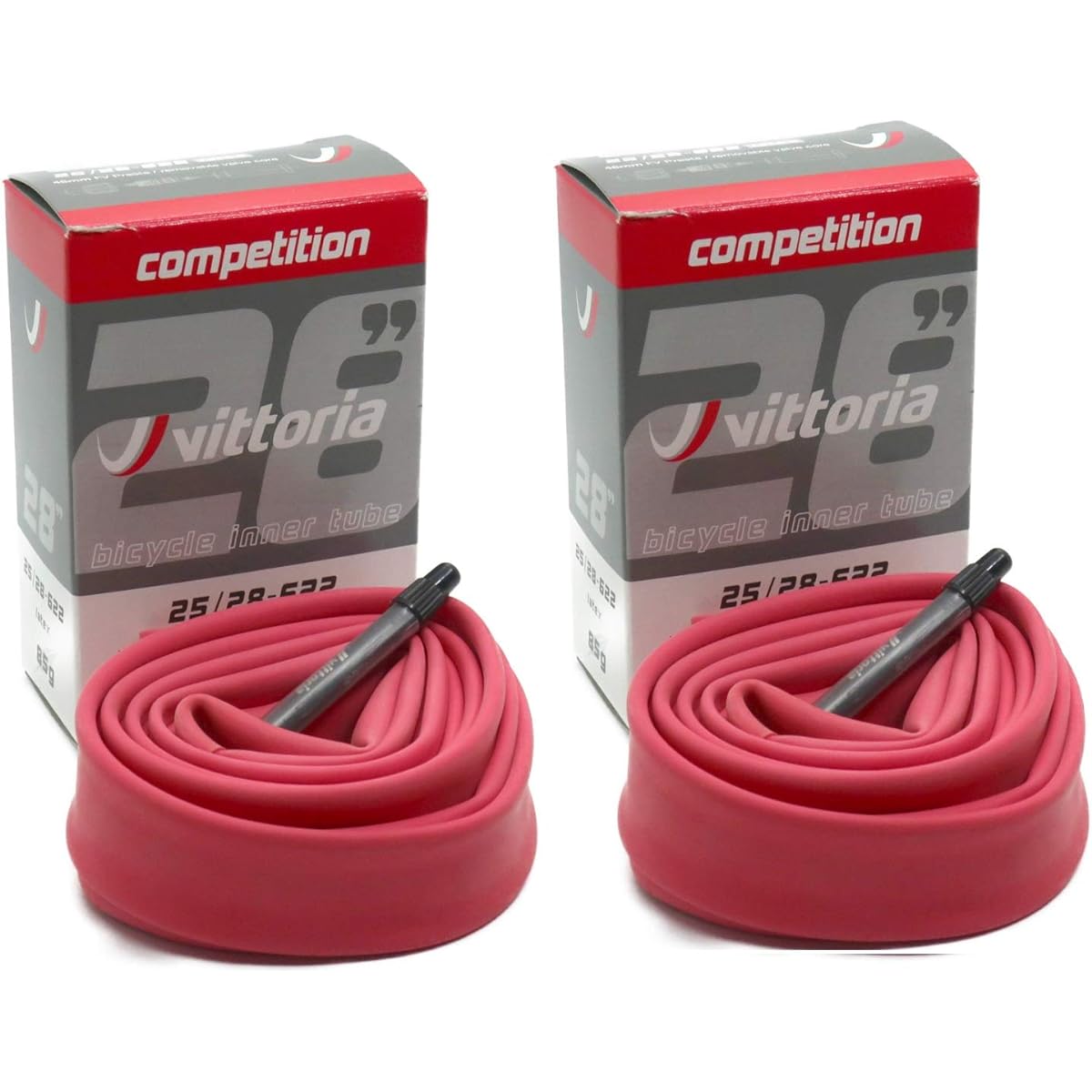 Vittoria Latex Tube Set of 2 RVC 700c Presta 48mm Vittoria [Parallel Import]