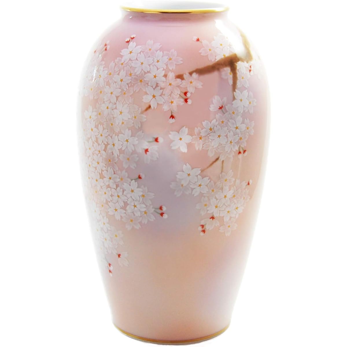 Koransha Vase Yoshino Sakura Pink 27.8cm 1142-NNO91 pieces