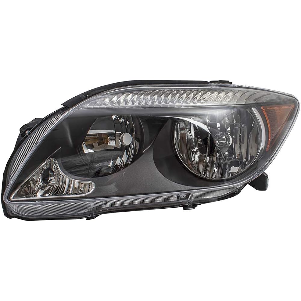 BROCK replacement Pair Set Halogen Combination Headlight Gray Besel With 2005-2007 TC Project High Beam No 8117021130 8113021130