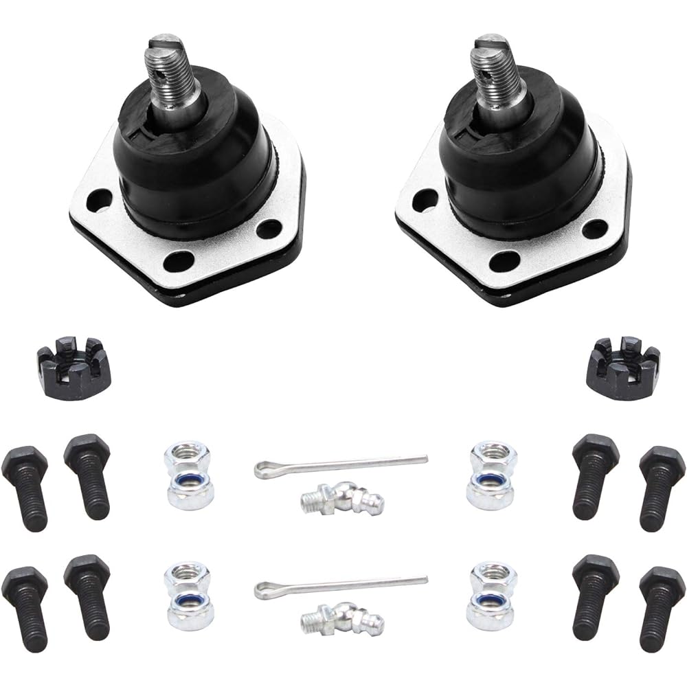 Detroit Axel -Front Upper Control Arm + Lower Ball Joint + Swaver + Outer Tie Rod replacement CHEVY GMC Blazer S10 JIMMY SONOMA 4X4 -10 pieces