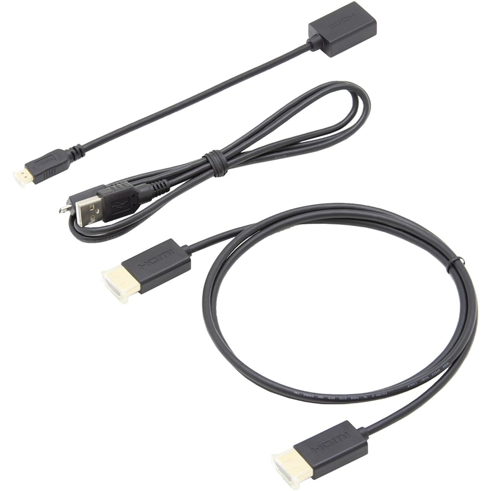ALPINE Android connection HDMI cable for built-in USB/HDMI connection unit KCU-G60HD