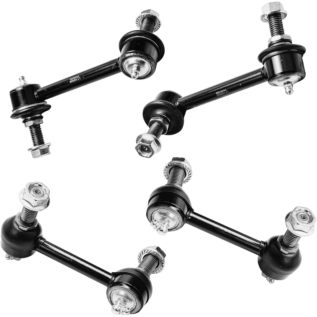 Detroit vehicle axis -4 Piece Front and rear Stabilizer Swaver Link 2004-2007 Buic Lailinia- [04-06 Chevrolet SSR] -04-07 Trail Blazer- [04-07 GMC Emboy] --04-08 Isuzu Asender- [05-09 Saab 9-7X]