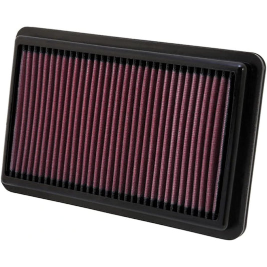 K & N engine air filter: High performance, premium, washable, replacement filter: 2012-2019 Honda/Acura/Kia/Hyundai (Civic Si, ILX, NSX, K4, Mistra) Compatible 33-2473