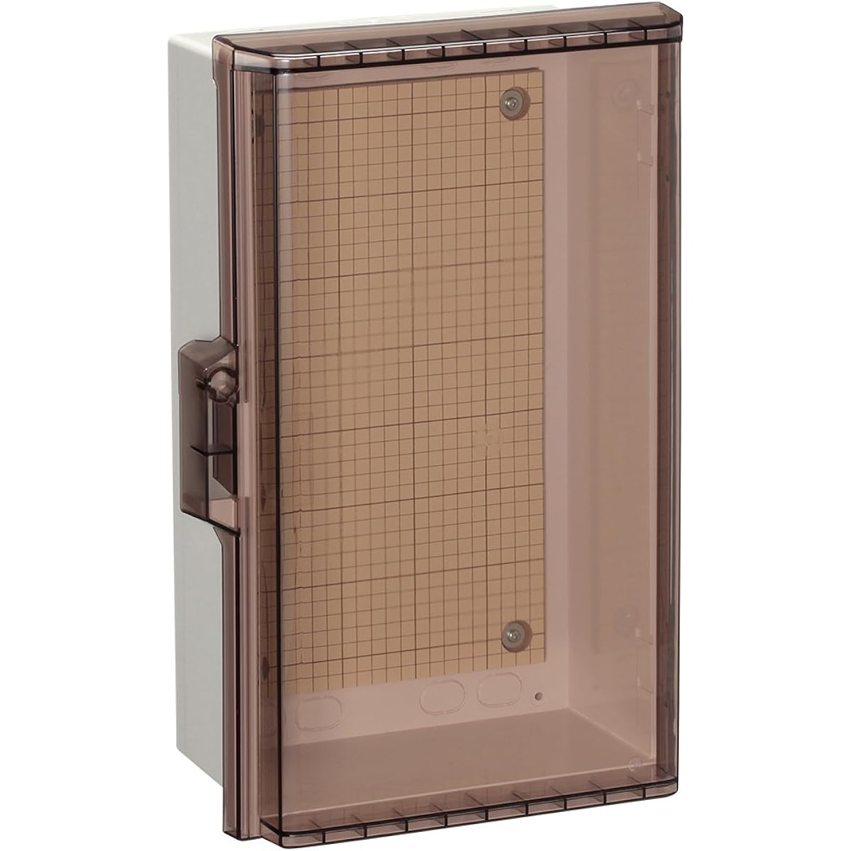 Nitto Kogyo plastic box with transparent door, general purpose type P18-35CA [*Images and colors are for illustration purposes only. ]