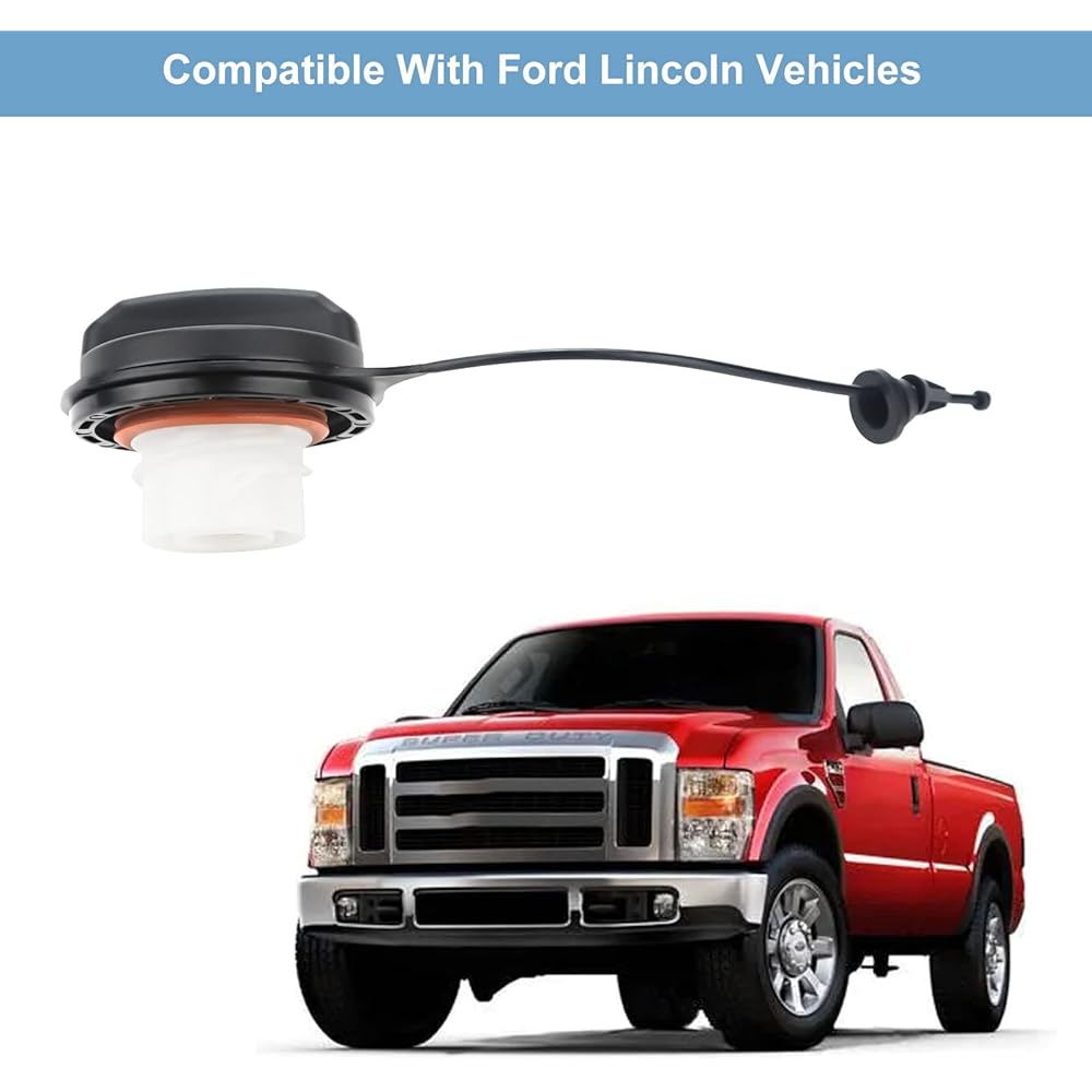 Fuel Tank Filler Cap Gas Cap Ford Lin Chan 2004-250 E250, 2005-2009 Expedition, 2006-2009 F-150, 2006-2009 F-350 F-450 F-450 F-550 Super Duty, etc. FC1061 8C3Z-9030-A