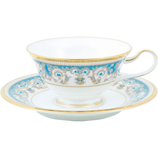 Noritake Cup & Saucer (Coffee Tea) 220cc Armando Bone China Y59587/H-469