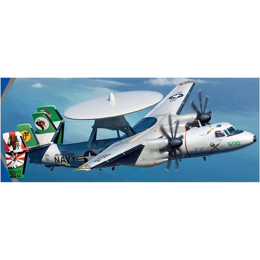 Kinetic 1/48 US Navy E-2C Hawkeye 2000 VAW-115 Liberty Bells Goodbye Atsugi Plastic Model KNE48066