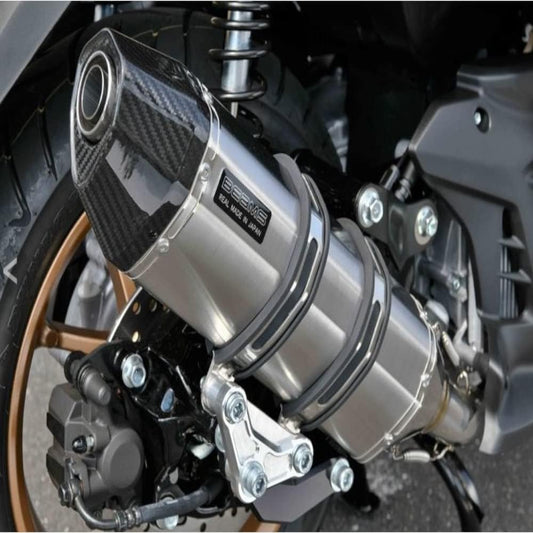 BEAMS Bike Muffler N-MAX 21~8BJ⁻SEG6J CORSA-EVO2 Stainless Steel Silencer JMCA G267-64-000